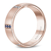 Bleu Royale Wedding Band