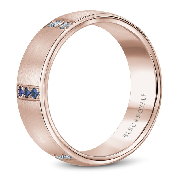 Bleu Royale Wedding Band
