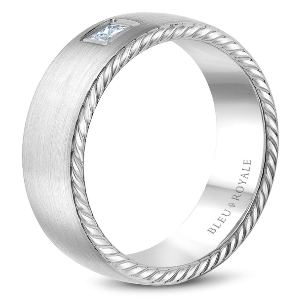 Bleu Royale Wedding Band