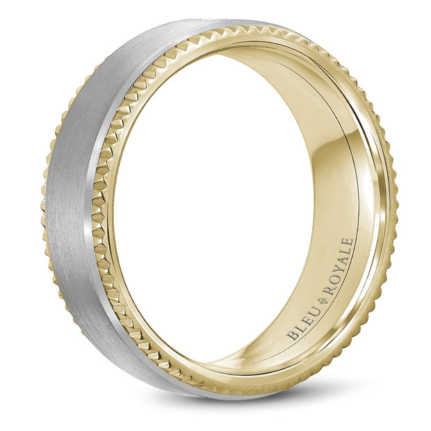 Bleu Royale Wedding Band