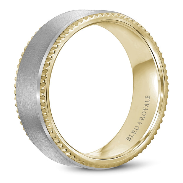 Bleu Royale Wedding Band