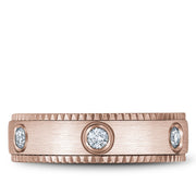 Bleu Royale Wedding Band