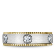 Bleu Royale Wedding Band