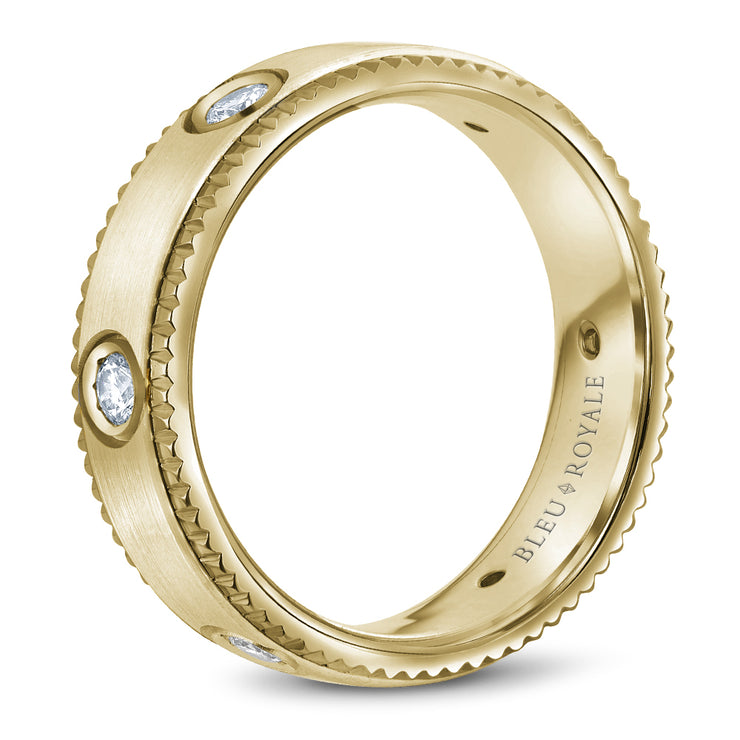 Bleu Royale Wedding Band