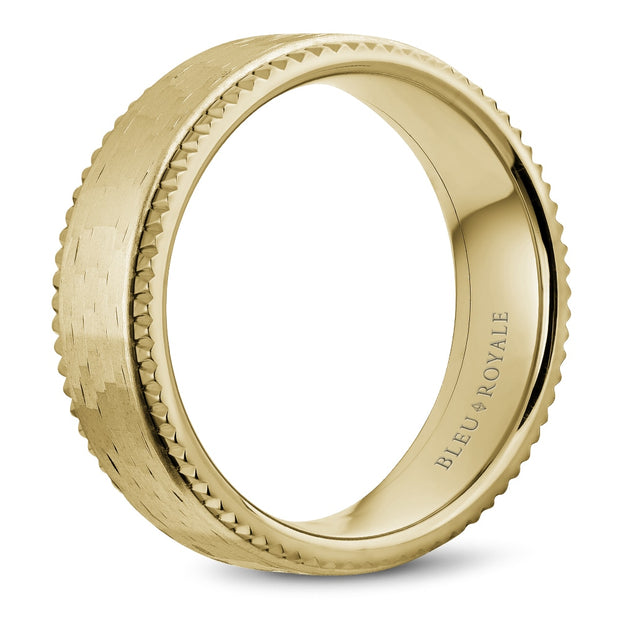 Bleu Royale Wedding Band