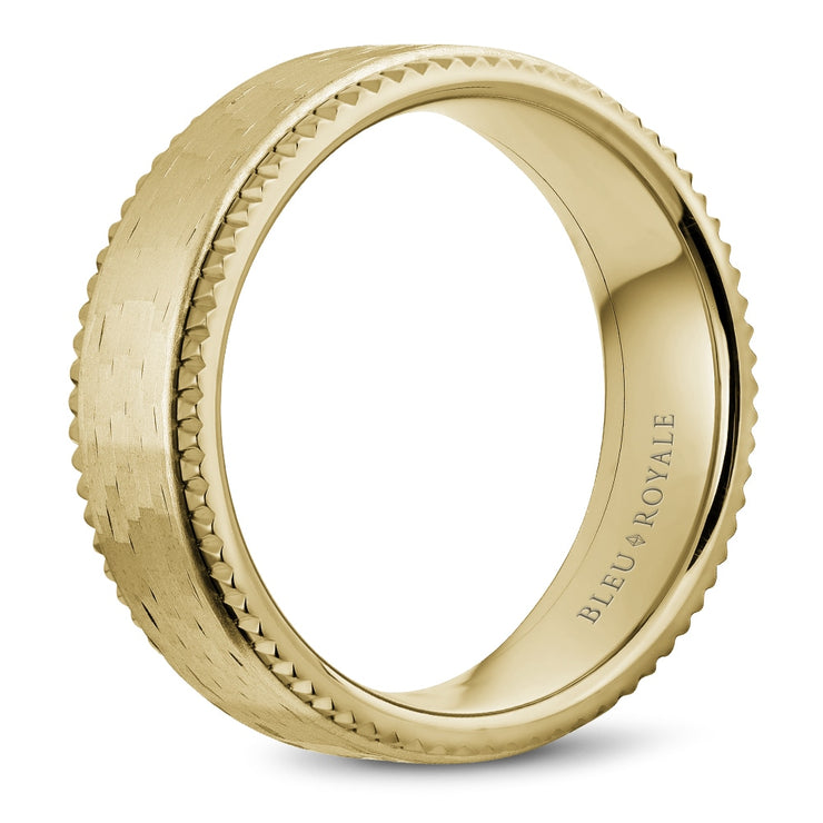 Bleu Royale Wedding Band