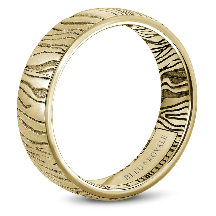Bleu Royale Wedding Band