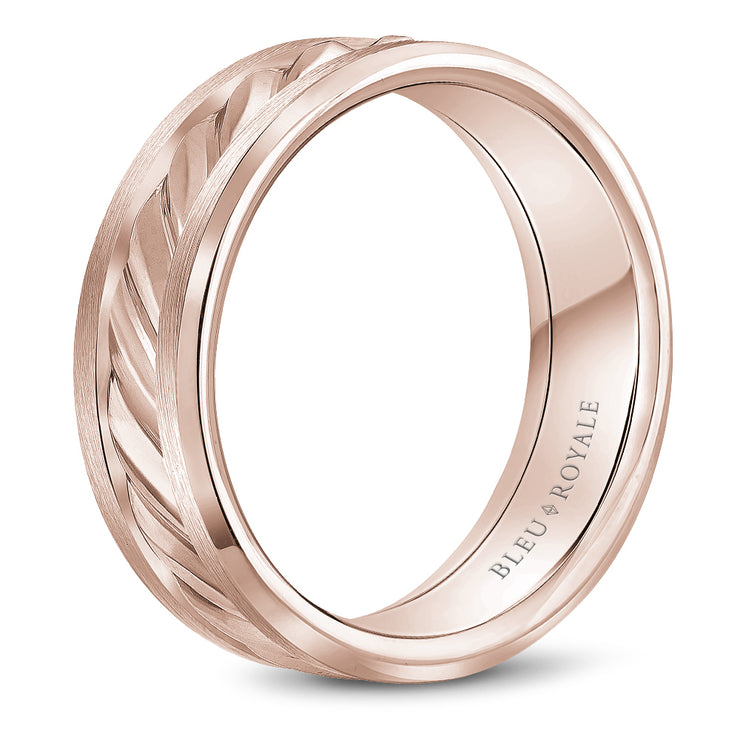 Bleu Royale Wedding Band