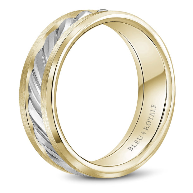 Bleu Royale Wedding Band