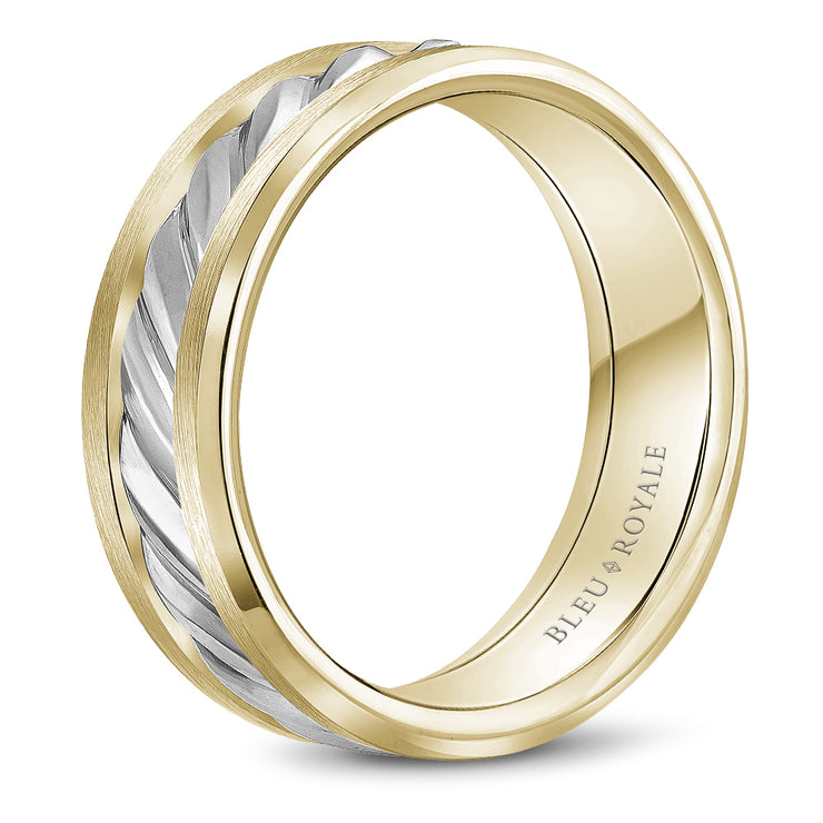Bleu Royale Wedding Band