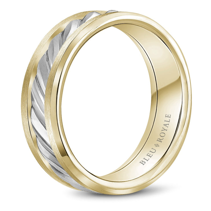 Bleu Royale Wedding Band