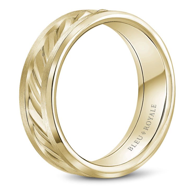 Bleu Royale Wedding Band