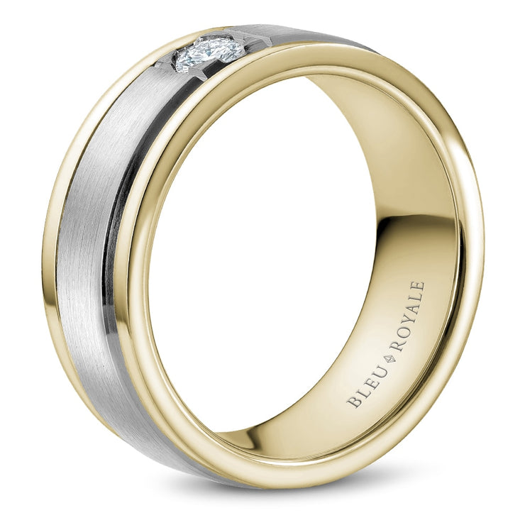 Bleu Royale Wedding Band