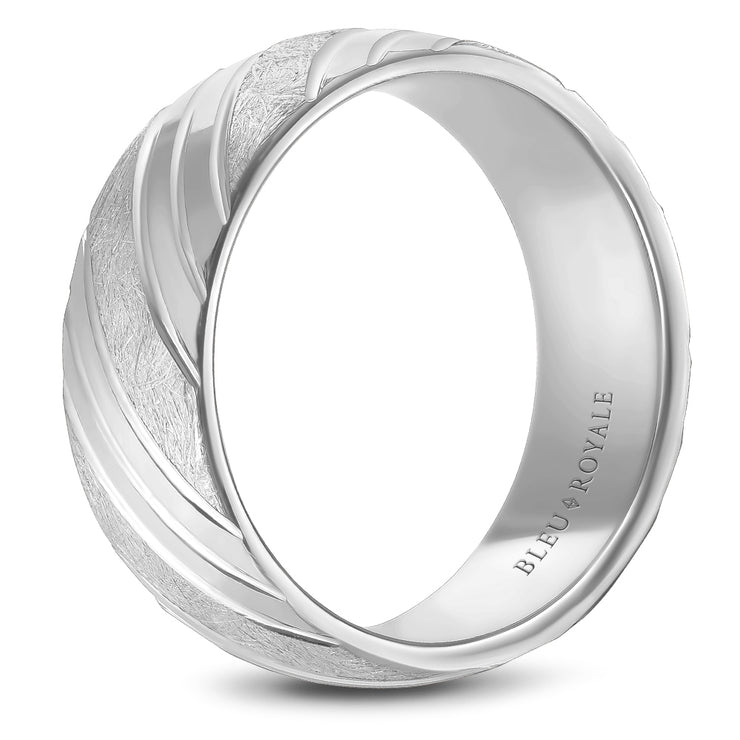 Bleu Royale Wedding Band