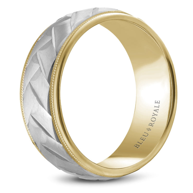 Bleu Royale Wedding Band