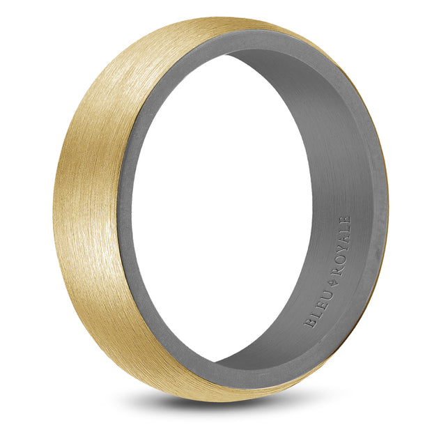 Bleu Royale Wedding Band