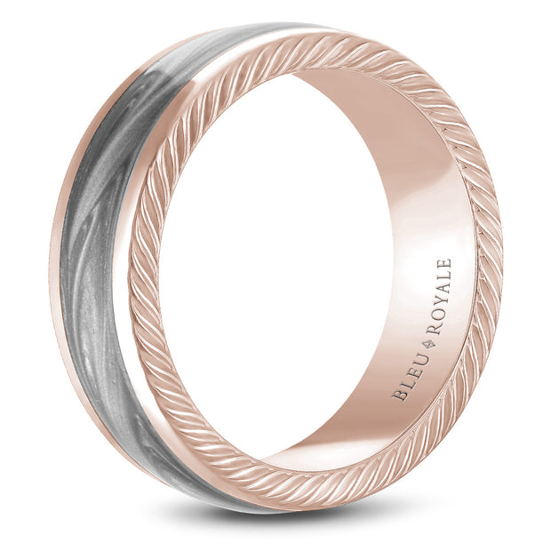 Bleu Royale Wedding Band