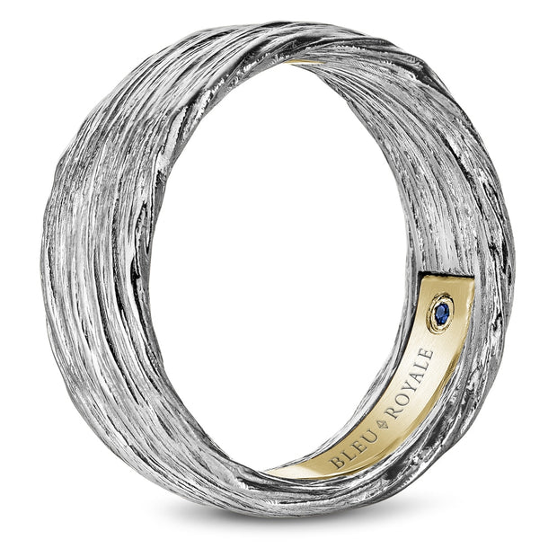 Bleu Royale Wedding Band