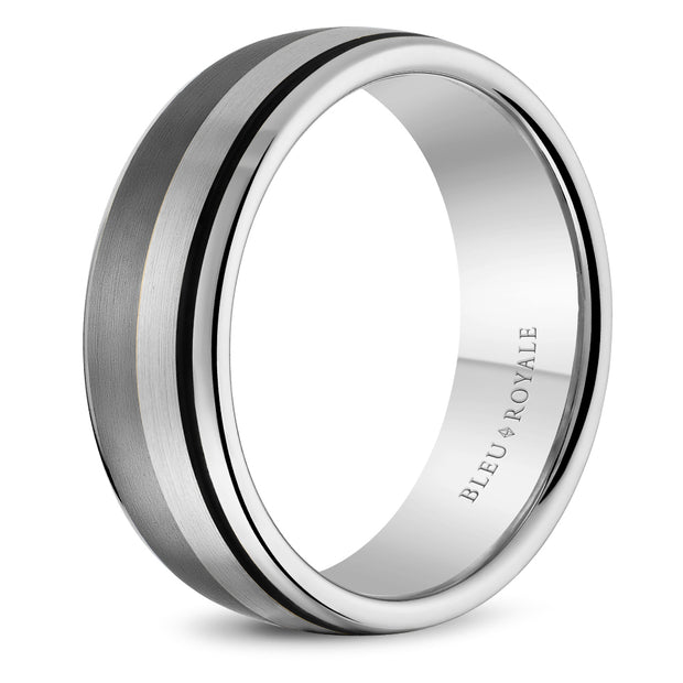 Bleu Royale Wedding Band