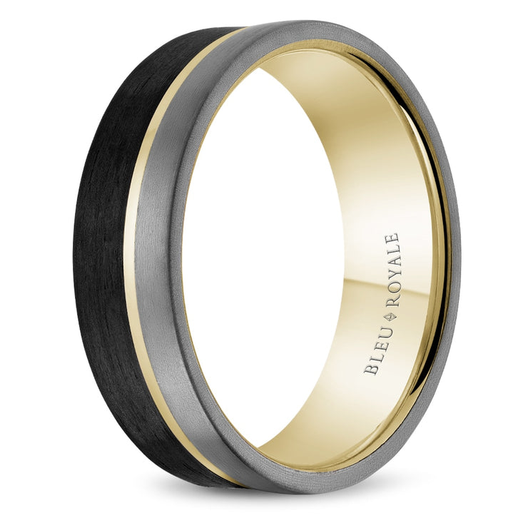 Bleu Royale Wedding Band