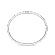 Solitude Diamond Bangle .90ctw approx.