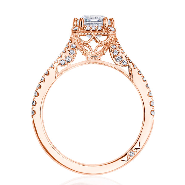 Emerald Bloom Engagement Ring