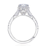 Oval Bloom Engagement Ring