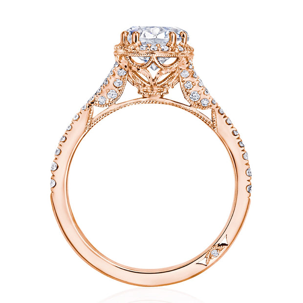 Oval Bloom Engagement Ring
