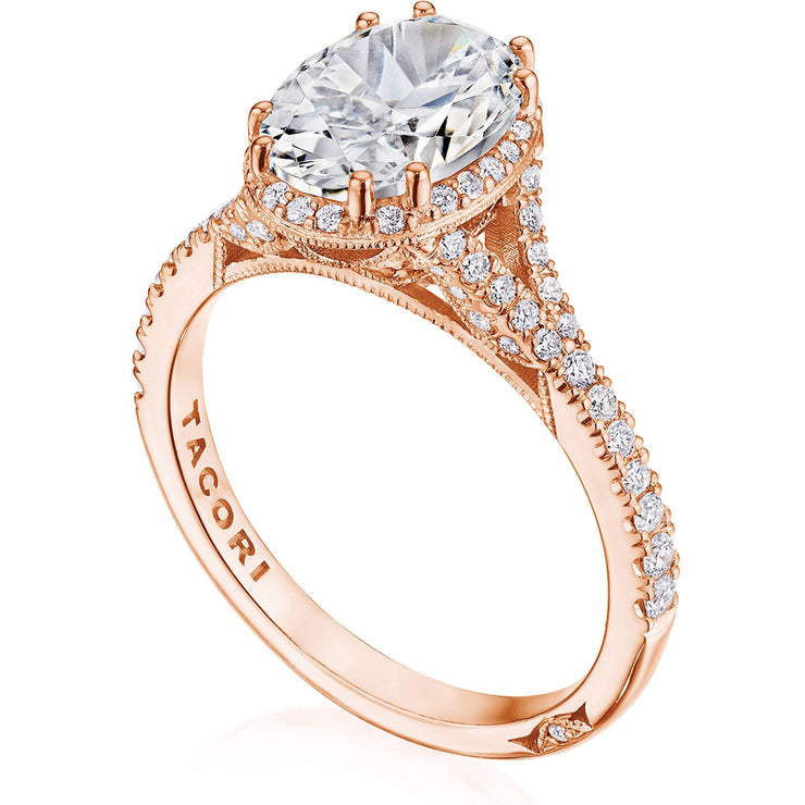 Oval Bloom Engagement Ring
