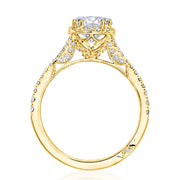 Oval Bloom Engagement Ring