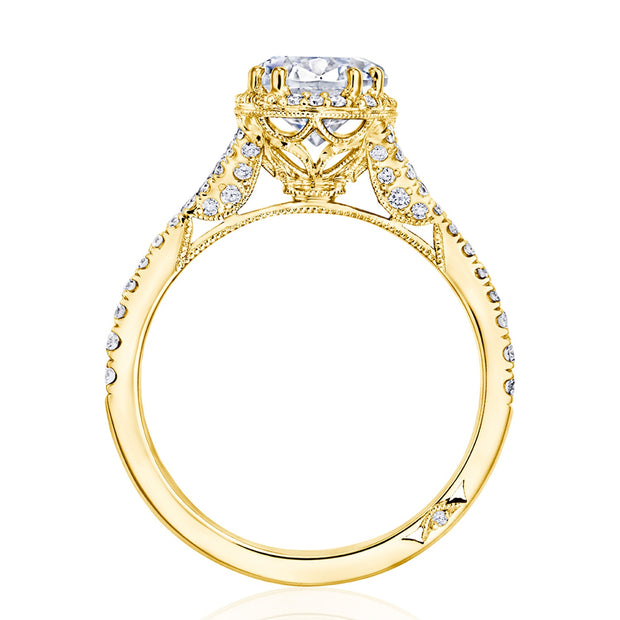 Oval Bloom Engagement Ring