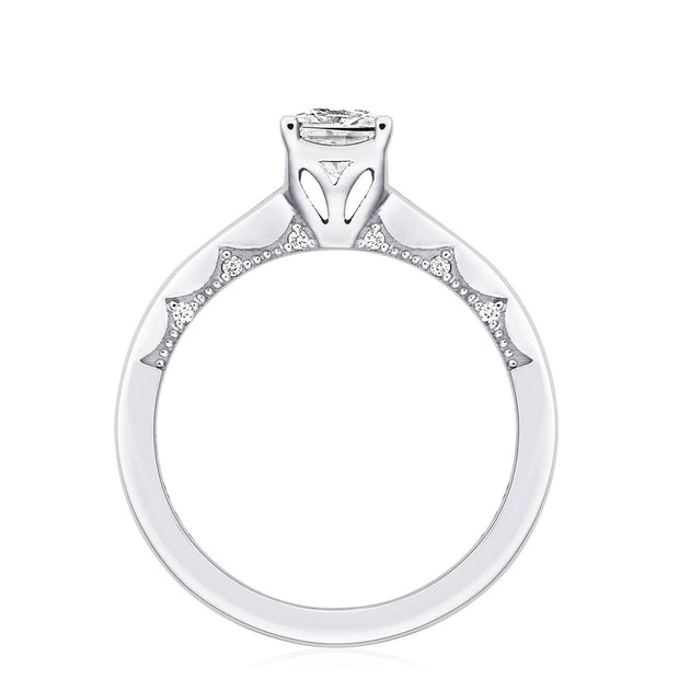 Princess Solitaire Engagement Ring