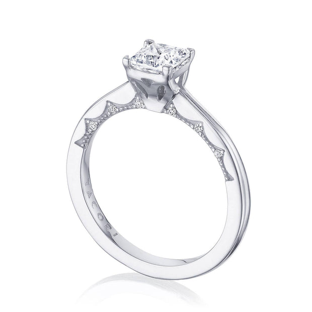 Princess Solitaire Engagement Ring