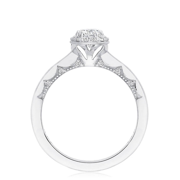 Oval Bloom Engagement Ring