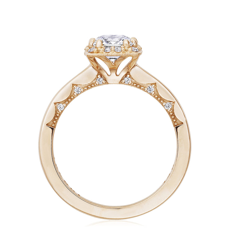 Princess Bloom Engagement Ring
