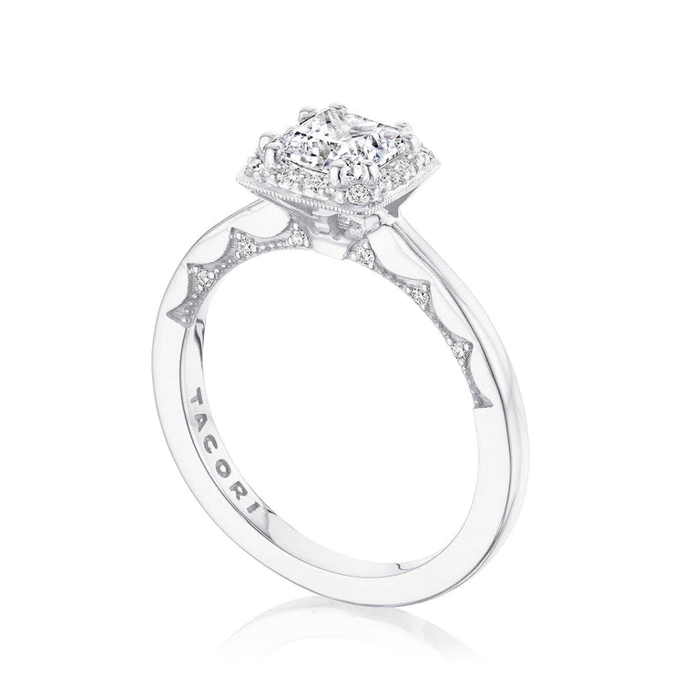 Princess Bloom Engagement Ring