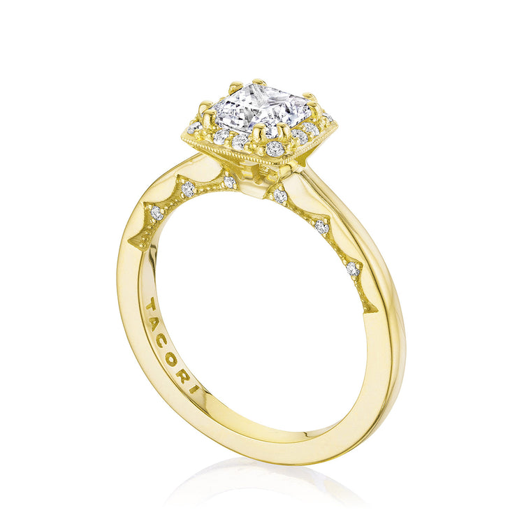 Princess Bloom Engagement Ring