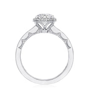 Round Bloom Engagement Ring