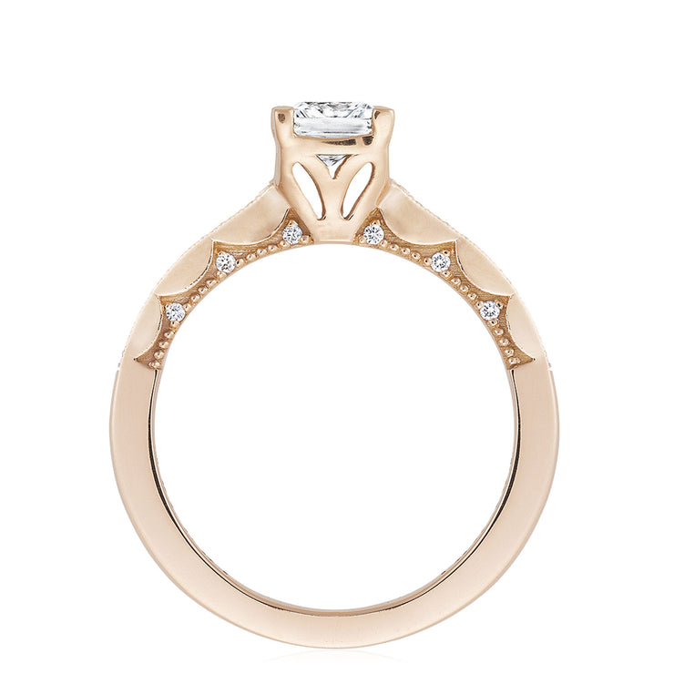 Princess Solitaire Engagement Ring
