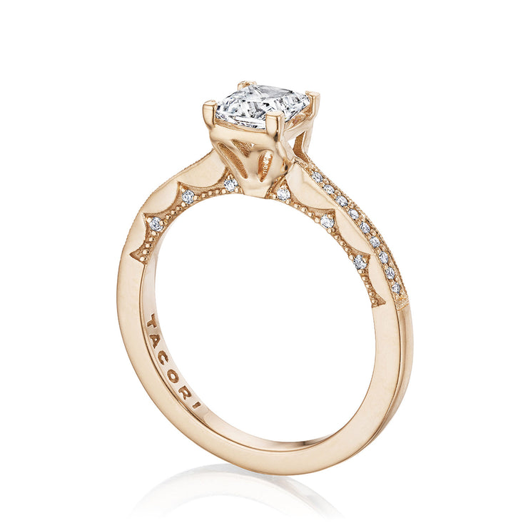 Princess Solitaire Engagement Ring