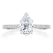 Pear Solitaire Engagement Ring