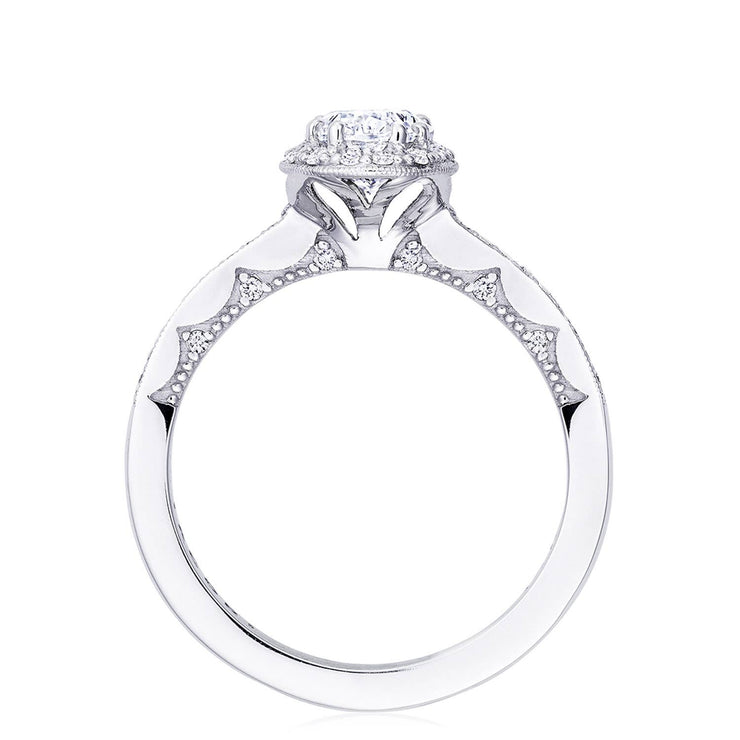 Oval Bloom Engagement Ring