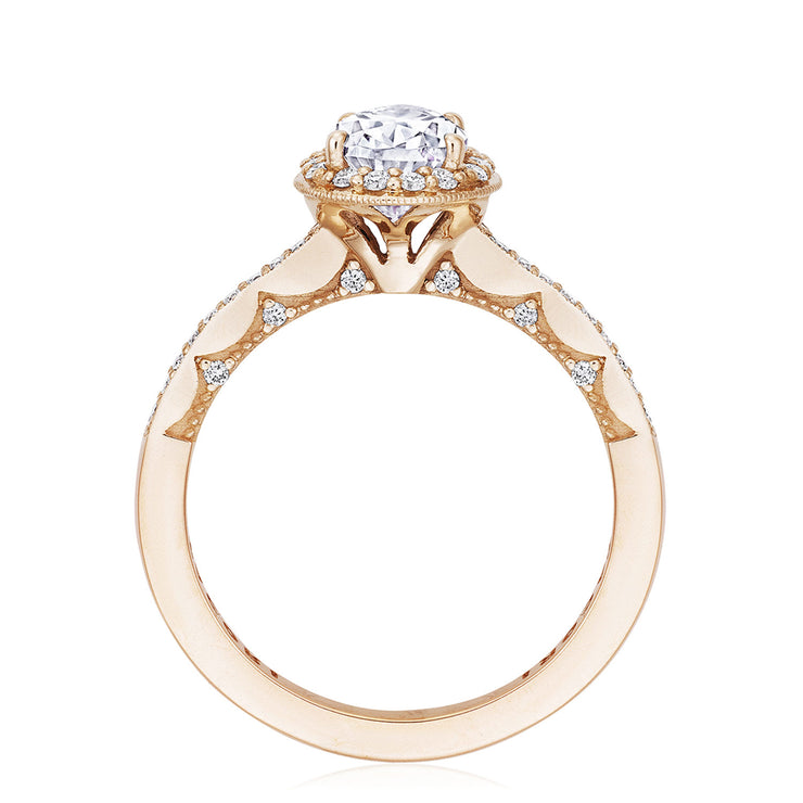 Pear Bloom Engagement Ring