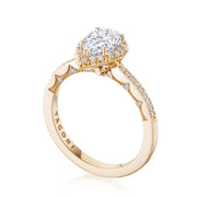 Pear Bloom Engagement Ring