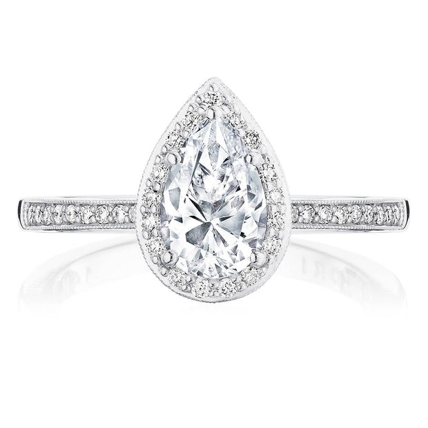 Pear Bloom Engagement Ring