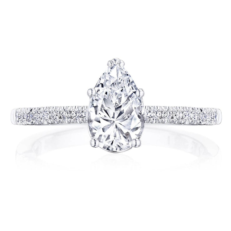 Pear Solitaire Engagement Ring