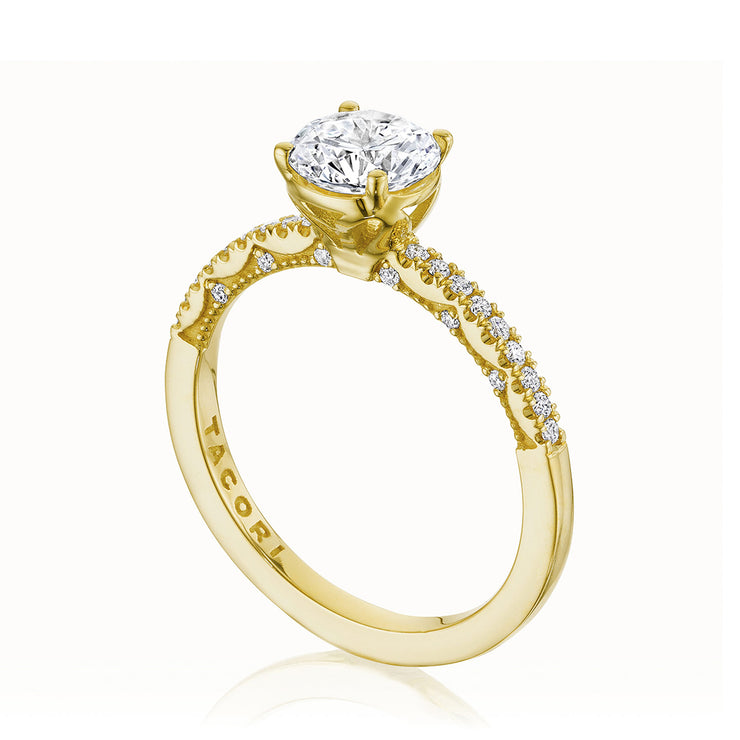 Round Solitaire Engagement Ring