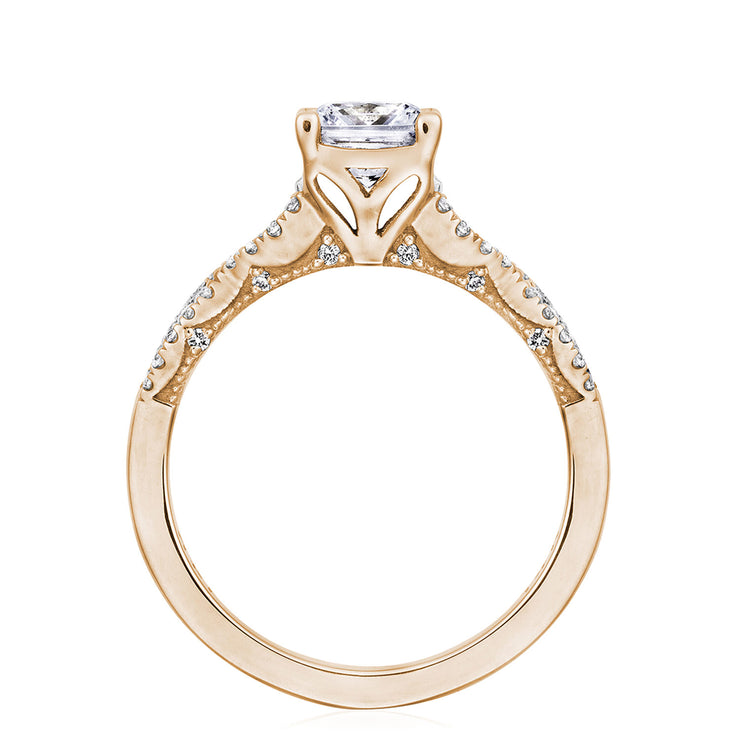 Princess Solitaire Engagement Ring
