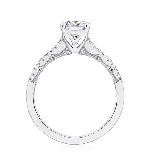 Princess Solitaire Engagement Ring