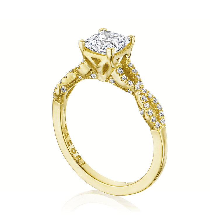 Princess Solitaire Engagement Ring
